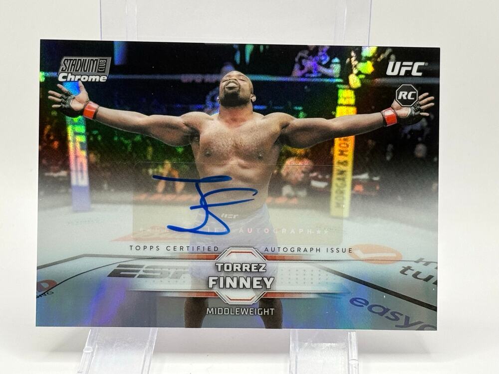 2026 Topps Stadium Club Torrez Finney Rookie Chrome Refractor Auto RC